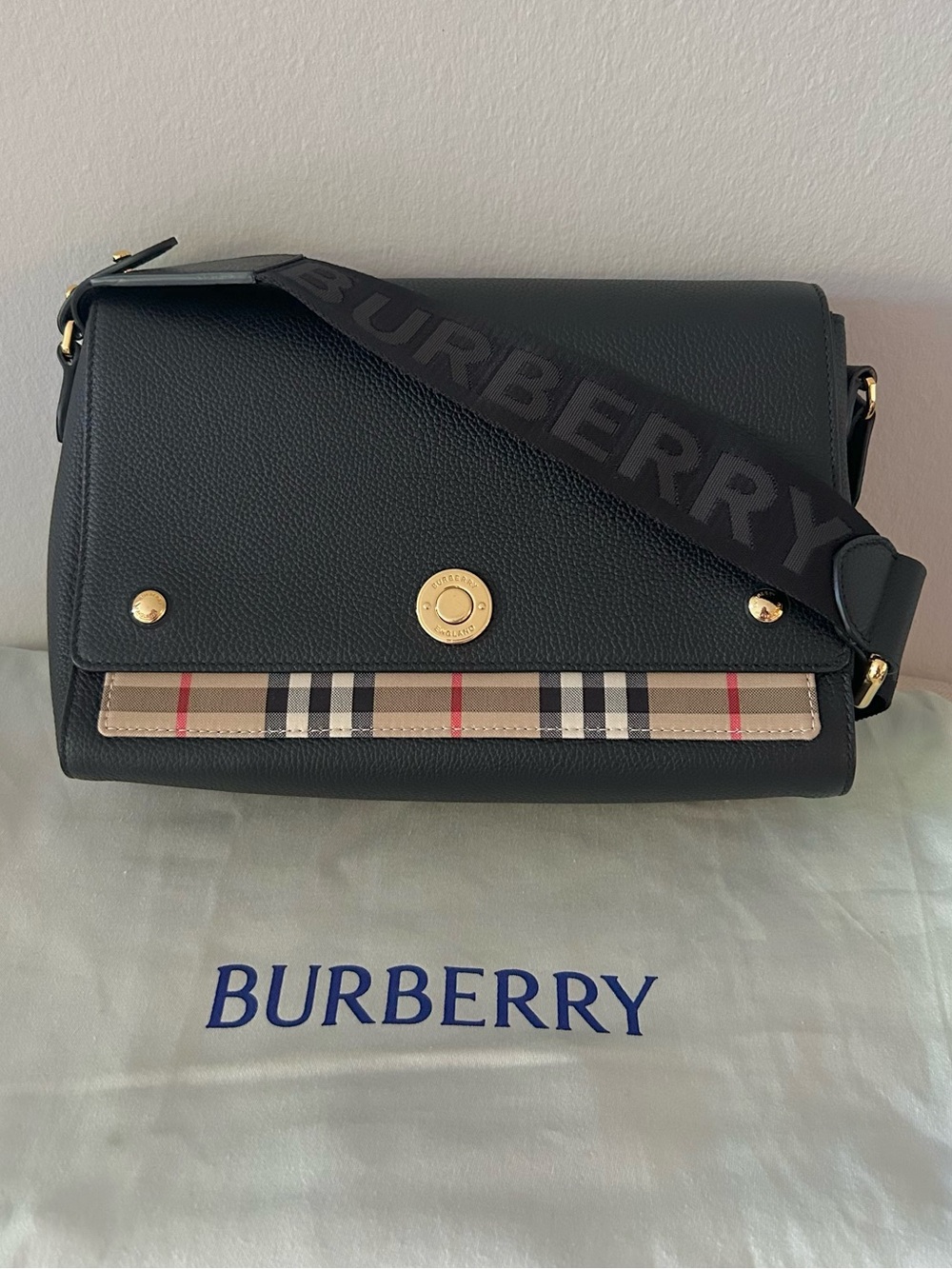 Burberry Black Note Bag